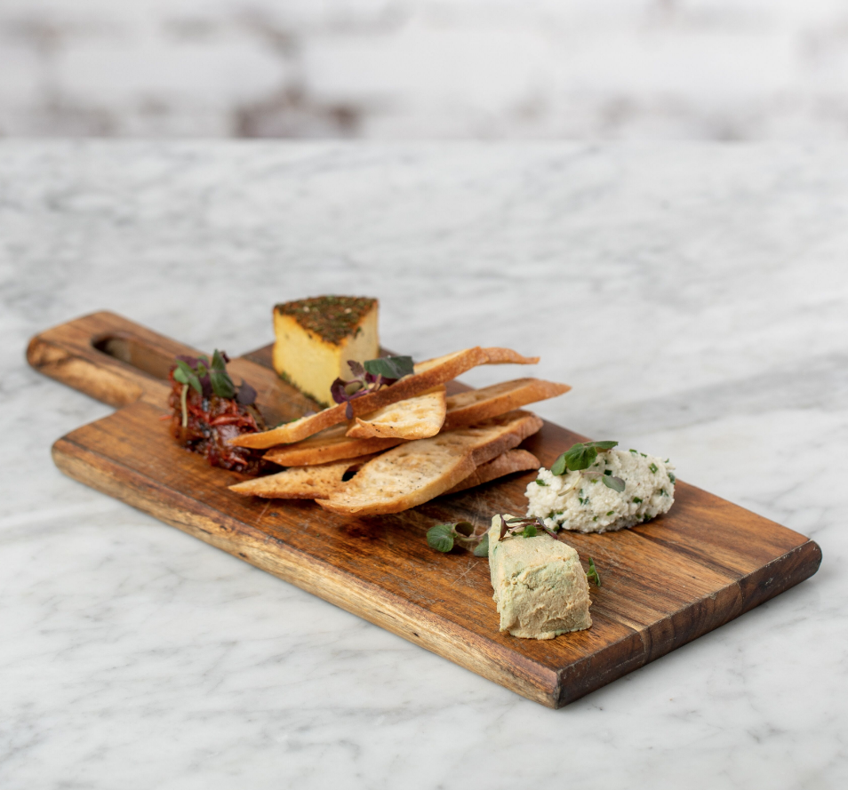 Vegan cheese plate