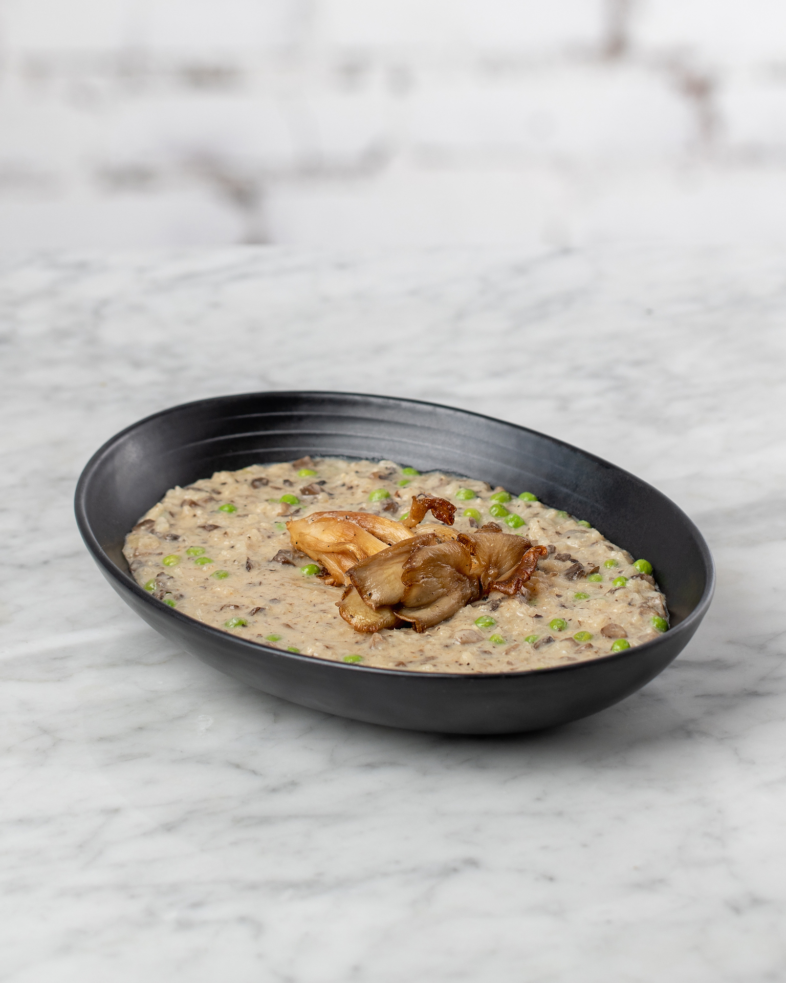 Vegan mushroom risotto