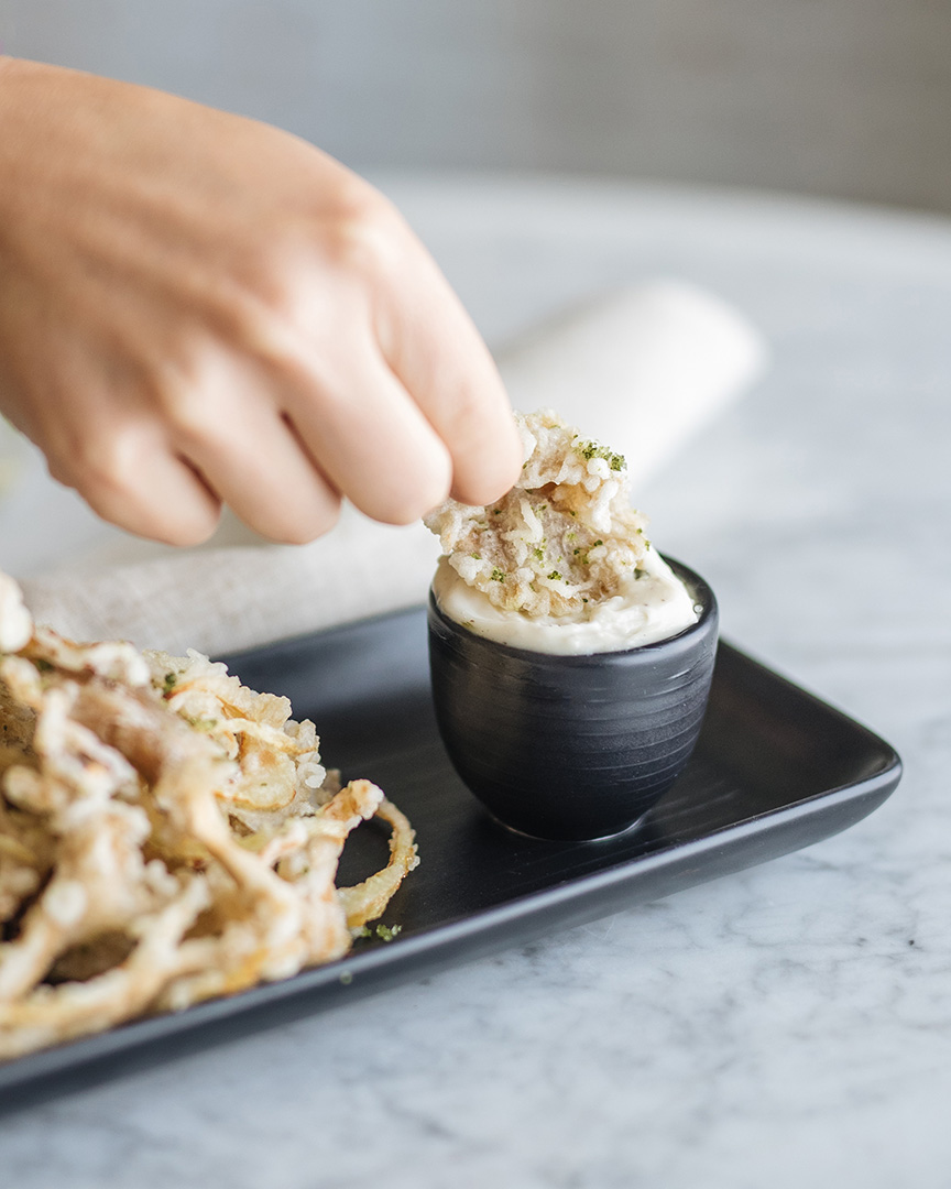 Shroom tempura de LOV